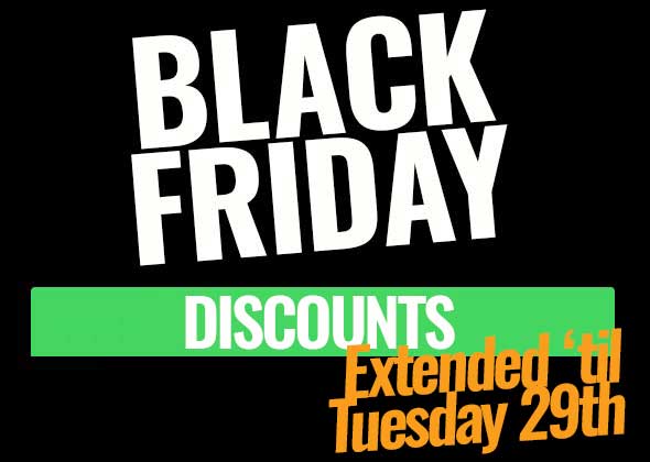 Black Friday Special Offers from 24th November 2022